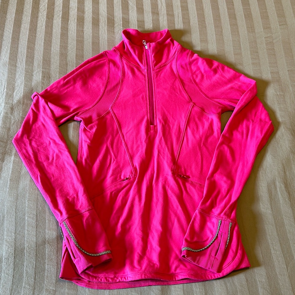 Ivivva Pink Girls Size 10 lightweight pullover